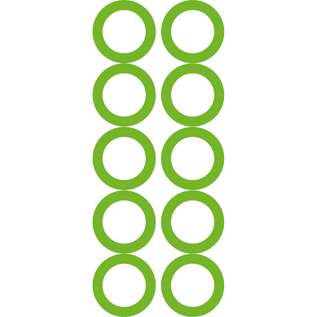 10 Per Green HNBR O-ring - Opel/vauxhall MT0262-10