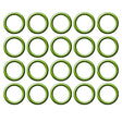 20 Per Green HNBR O-ring - Opel/vauxhall MT0266
