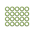 20 Pk Green HNBR O-ring - #10 (5/8") P-nut MT0274