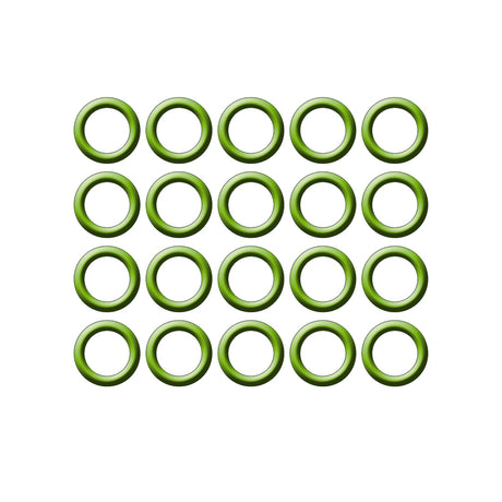 20 Pk Green HNBR O-ring - #10 (5/8") P-nut MT0274
