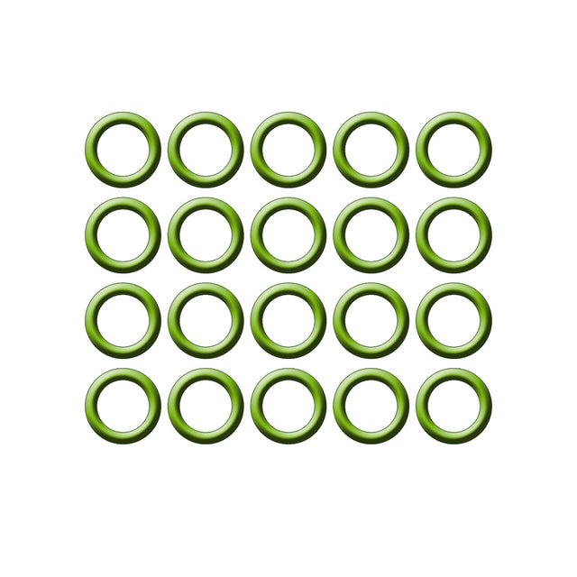 20 Pk Green HNBR O-ring - #10 (5/8") P-nut MT0274