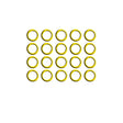 20 Per, Yellow HNBR O-ring - Volvo MT0291