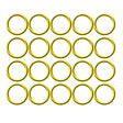 20 Per, Yellow HNBR O-ring - Volvo MT0298