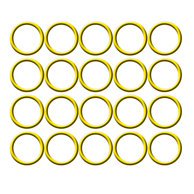 20 Per, Yellow HNBR O-ring - Volvo MT0298
