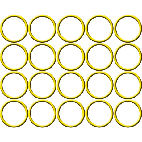 20 Per, Yellow HNBR O-ring - Volvo MT0299