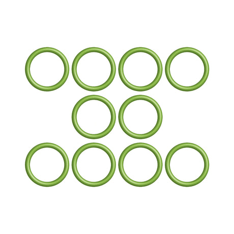 10 Pk Green HNBR O-ring - Denso Suction / Discharg MT0304-10