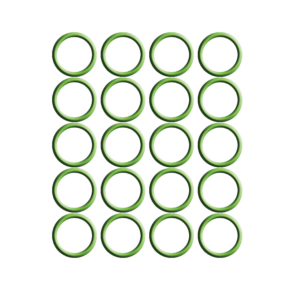 20 Pk Green HNBR O-ring - Denso Suction / Discharg MT0304