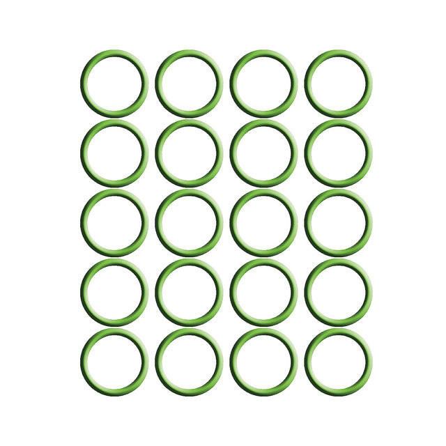 20 Pk Green HNBR O-ring - Denso Suction / Discharg MT0304