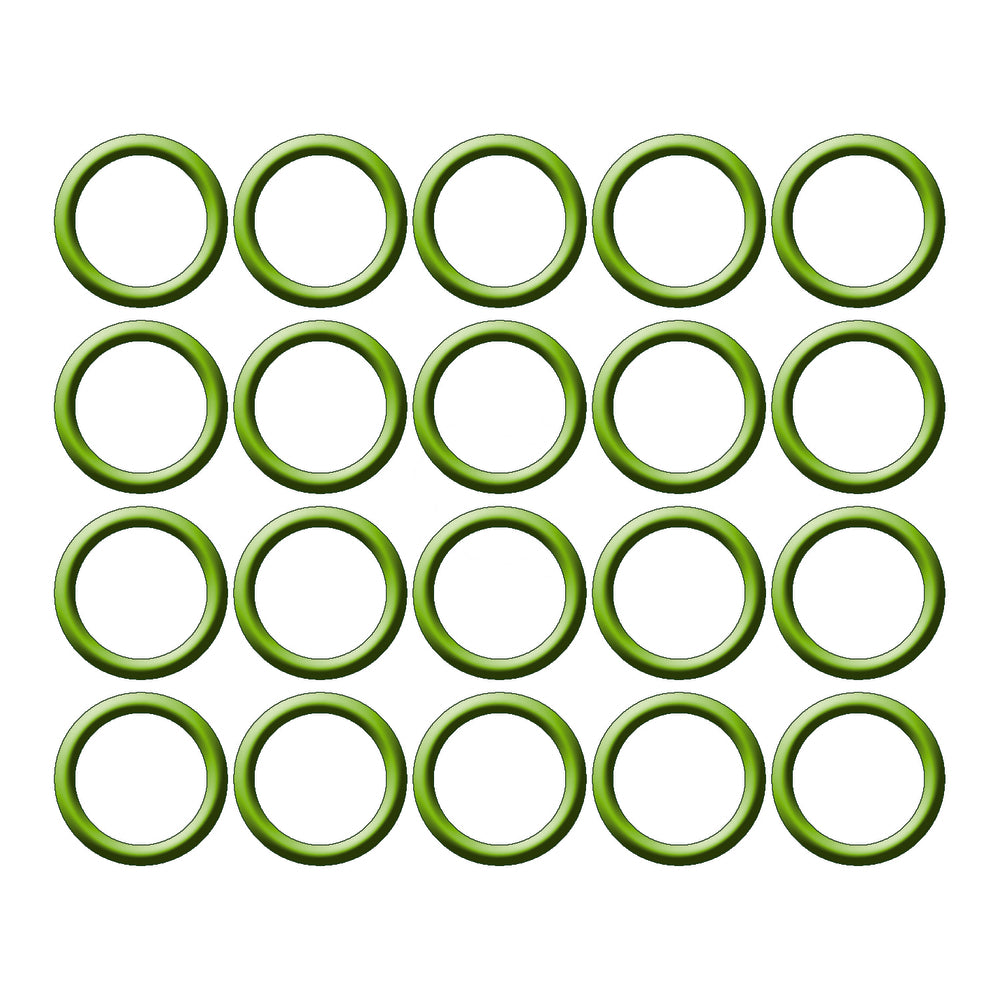 20 Pk, Green HNBR O-ring - Chry/inf/lex/nis/sub/to MT0312