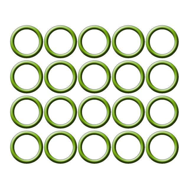 20 Pk, Green HNBR O-ring - Chry/inf/lex/nis/sub/to MT0312