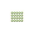 20 Pk Green HNBR O-ring - Ford Liquid Bleed Line MT0335