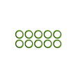 10 Pk Green HNBR O-ring - #8 (1/2") Dual MT0344-10