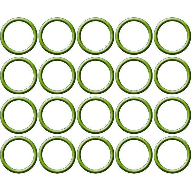 20 Pk, Green HNBR O-ring MT0461