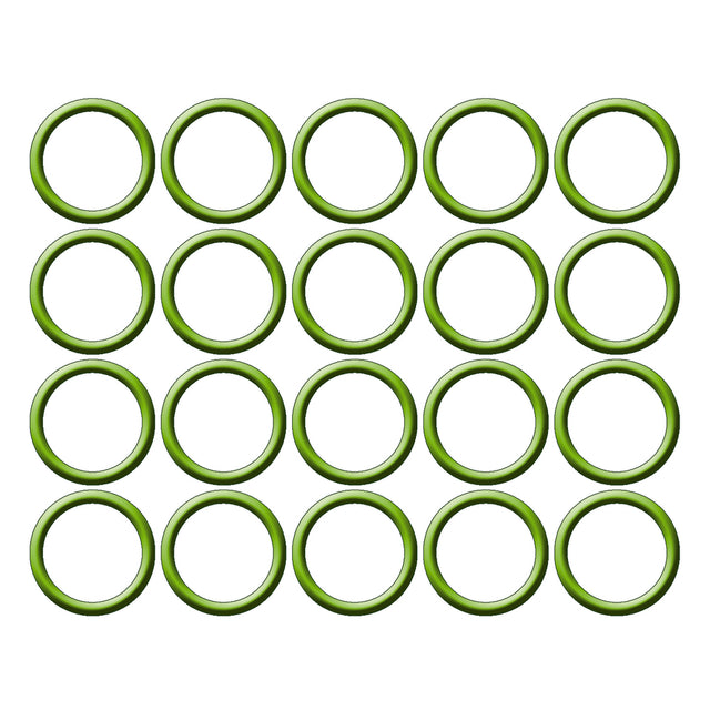 20 Pk, Green HNBR O-ring MT0462