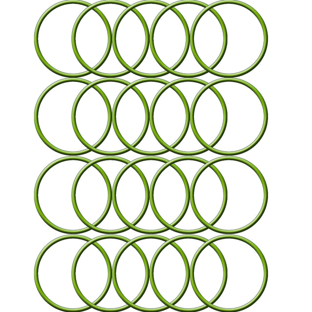 20 Per, Green HNBR O-ring MT0935