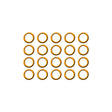20 Pk Orange HNBR O-ring MT1179