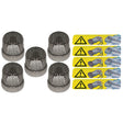 5 PK COMPRESSOR GUARD SCREEN SIZE - 13.67mm MT1561