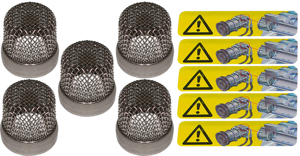 5 PK COMPRESSOR GUARD SCREEN SIZE - 14.02mm MT1562