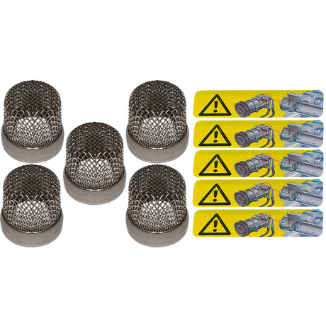 5 PK COMPRESSOR GUARD SCREEN SIZE - 15.11mm MT1566