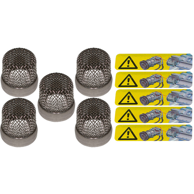 5 PK COMPRESSOR GUARD SCREEN SIZE - 15.11mm MT1566