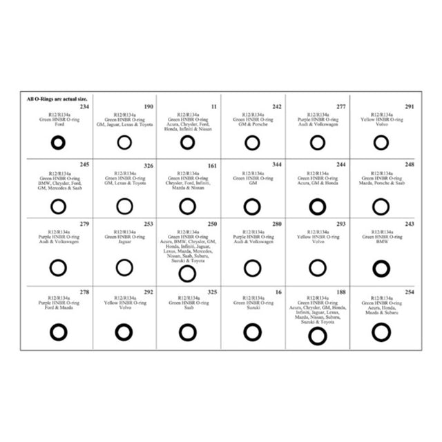Master Tech MT2000 O-ring Kit #2 MT9553