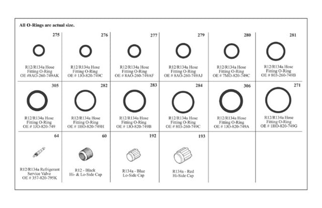 Seat Service Kit MT9563