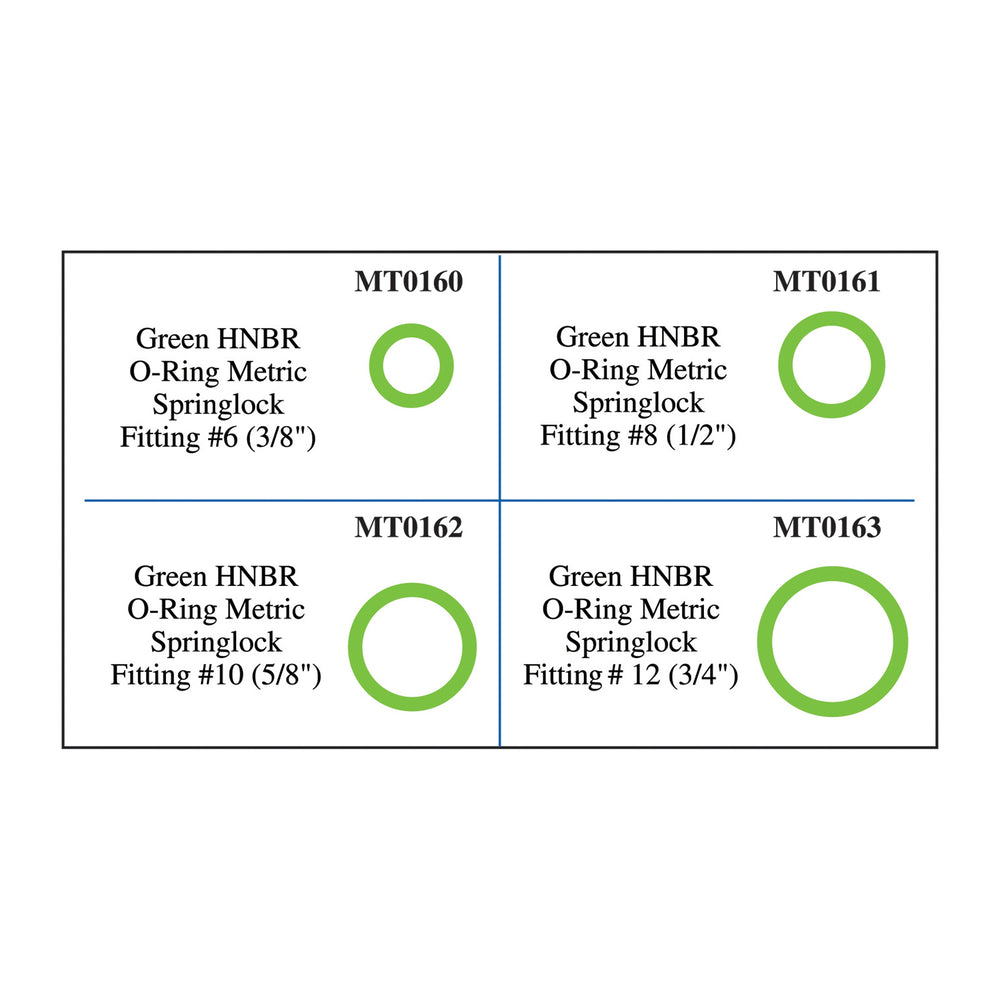 Ford Springlock Metric O-ring Kit MT9590
