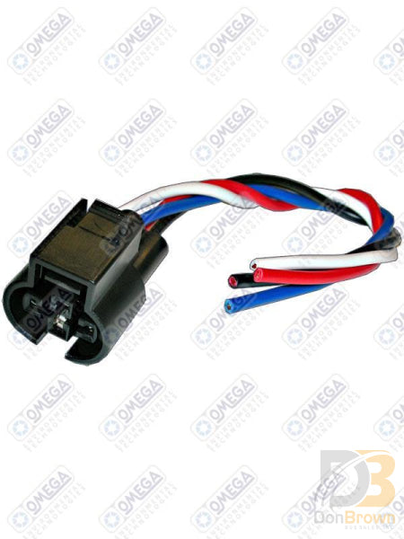 Pigtail - Toyota Oval 4 Pin Denso Trinary Switches Mt1238 Air Conditioning