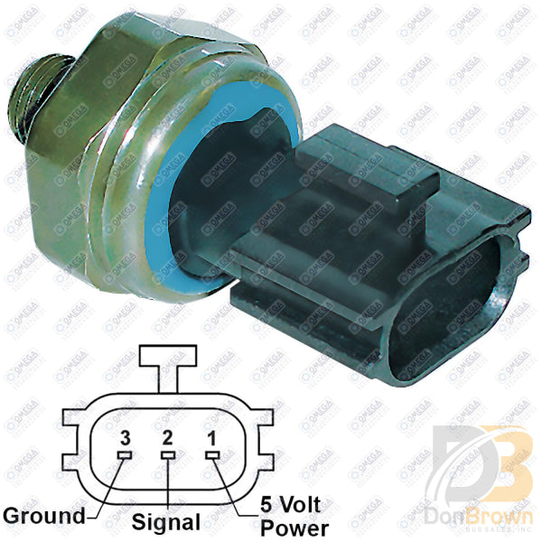 Pressure Transducer - 3/8-24 Male- Nissan Vehicle Mt1202 Air Conditioning