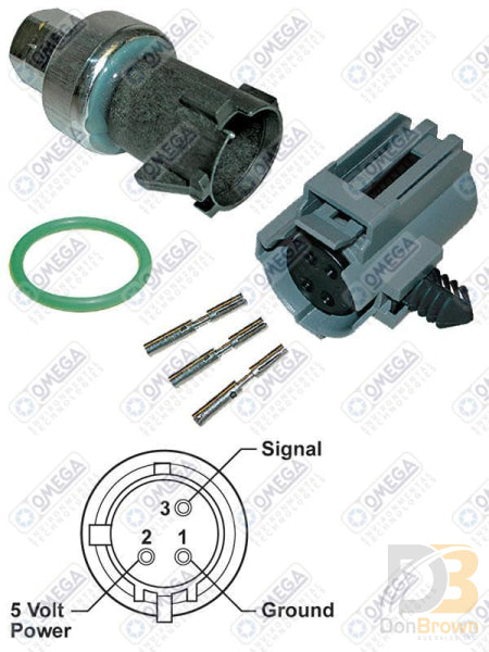 Pressure Transducer - Female M10X1.25 Chrysler Mt0614 Air Conditioning