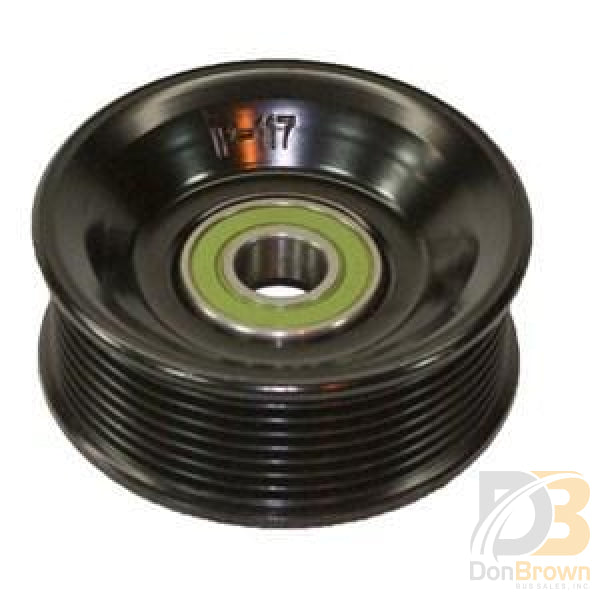 Pulley 8K Groove Dia. 90Mm Single Bearing Id 17Mm Steel 711067 Air Conditioning