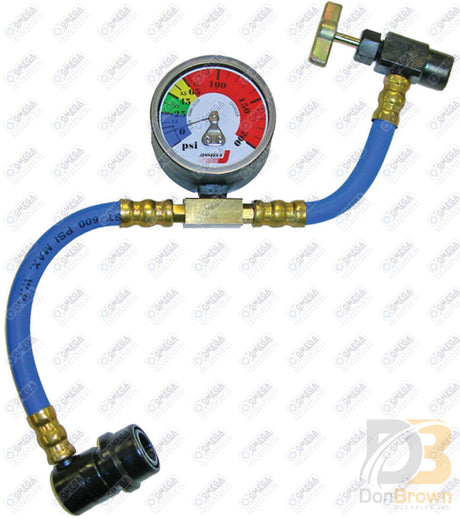 R134A Recharge Hose - Retail Version W/ Gauge Mt1414 Air Conditioning