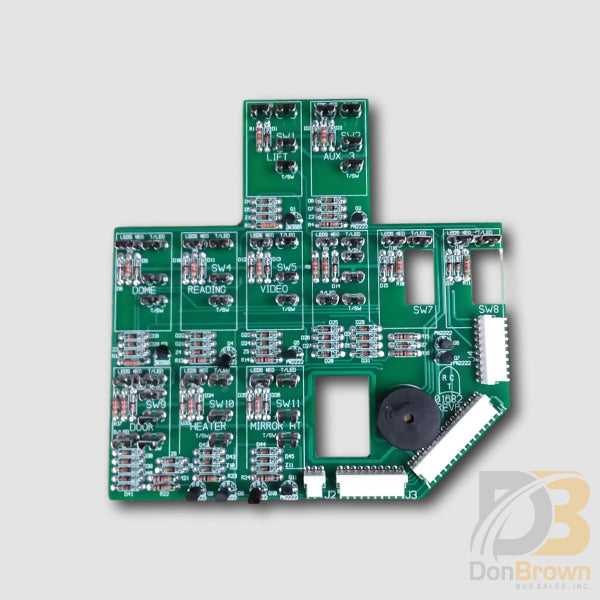 Rct 1682 Switch Board For Starcraft Buses Stf-01682-00000 Bus Parts