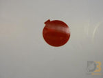 Reflector Red Oval Grote 41032-4 Glue/screw 60009128 Bus Parts