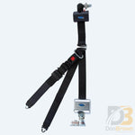 Retractable Shoulder/lap Belt Combo With Retractable Height Adjuster And L Track On Top Bottom