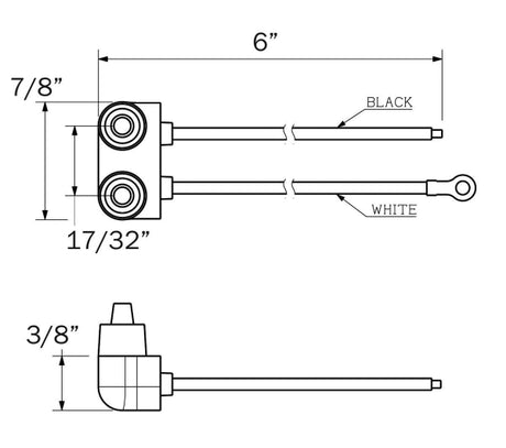 Right Angle Plug 08-008-065 A46Pb Bus Parts