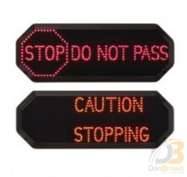 Sign Driver Alert 08-010-018 Bus Parts