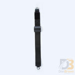 Standard Qrt Shoulder Belt Black With Pin Connector Q5-6410-Blk-P Wheelchair Tiedowns
