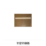 Step, Nosing, White, 3" X 35.75", Ribbed 11211005 - Don Brown Bus Parts