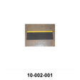 Step Tread, 12" X 36", Yellow and Black 10-002-001 - Don Brown Bus Parts