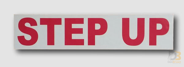 Step Up Decal Ih-Su Bus Parts