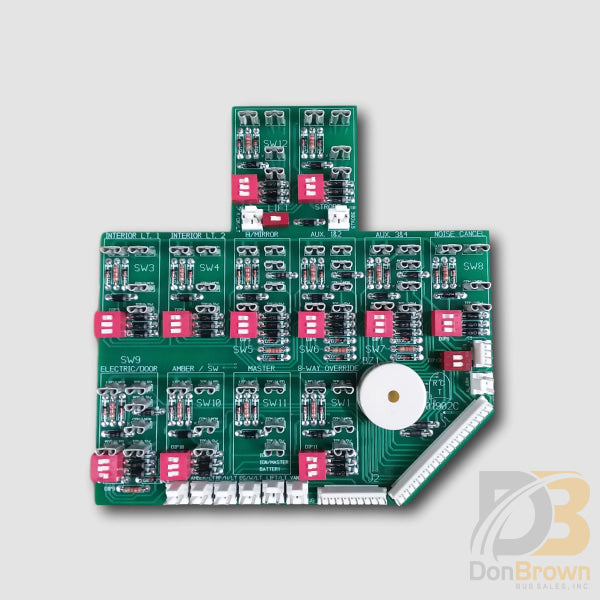Stf-01902-00000 Switch Panel Circuit Board RCT1902 – Don Brown Bus