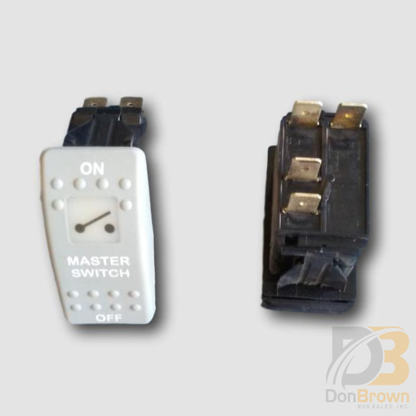 Switch Master On Off Grey Cap 08-011-016 Bus Parts