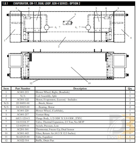 Switch Press (3-9) 12-00299-01 Air Conditioning