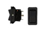 33217 SWITCH SPDT RKR SOLDER LUG BLACK.SEALED - Don Brown Bus Parts