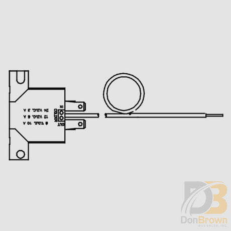 Switch Thermostat Spst 12-00685-00 Air Conditioning