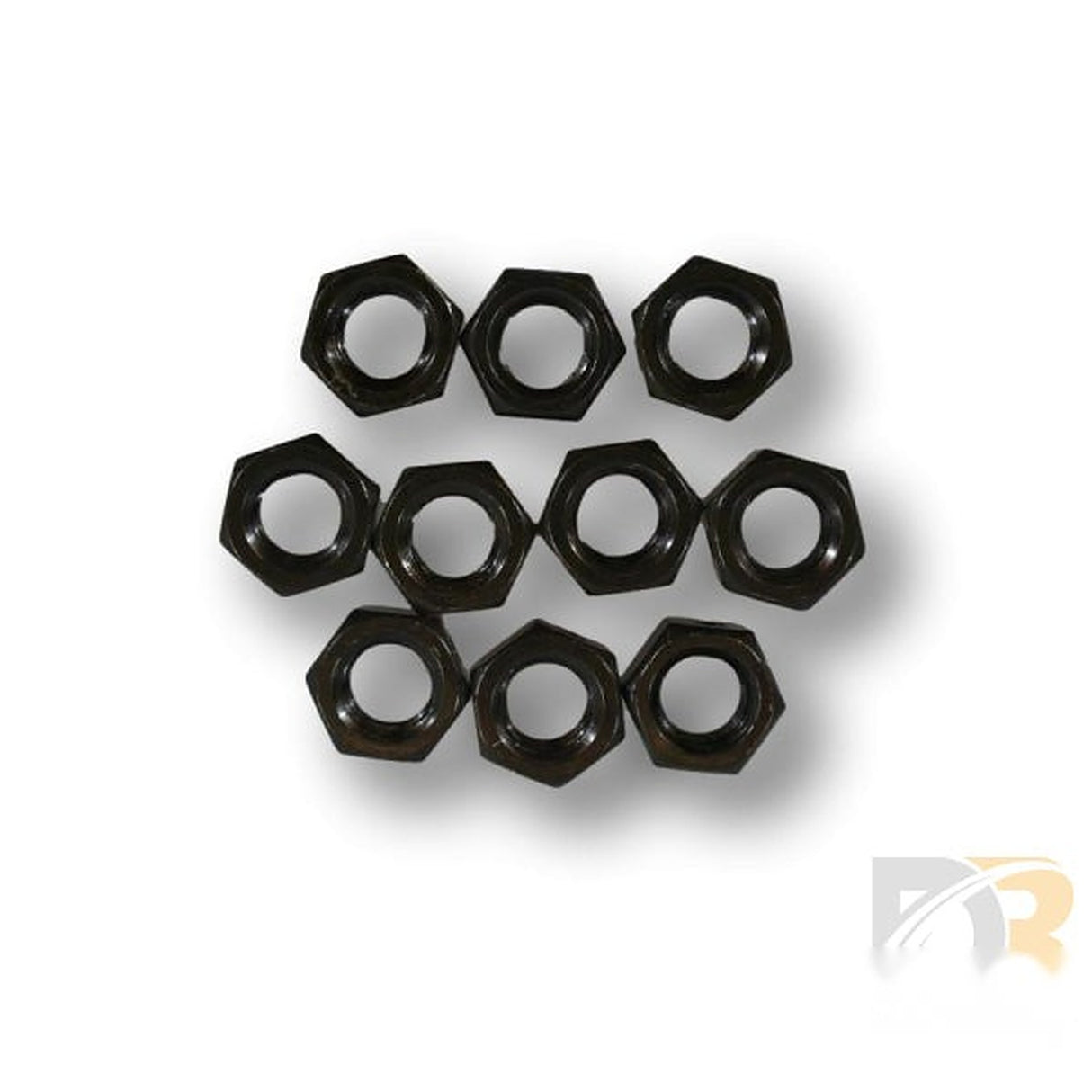 10 Pk / Nut-3/8-16 Unc Hex Lock/auto-bk Shipout 10 Pack 13617-10KS - Don Brown Bus Parts
