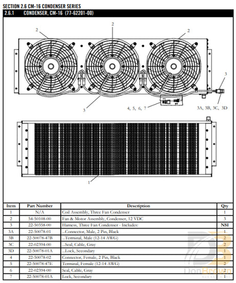 Terminal 22-50078-47E Air Conditioning