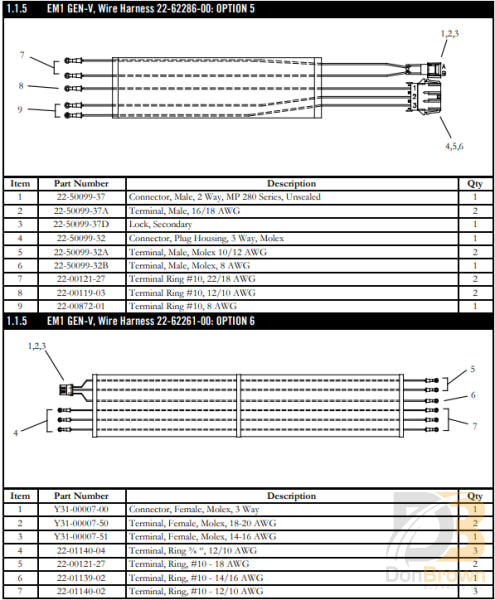 Terminal Small Molex Y31-00007-50 Air Conditioning