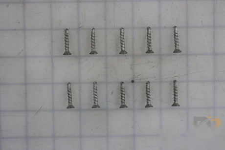 10 Pk / Screw-#8-18 X 1"SS/FLAT Hd/slfdl 19918-10KS